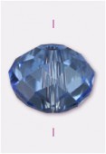 Rondelle Celebrity Crystal 7x10 mm light sapphire x4