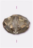 Rondelle Celebrity Crystal 10x14 mm light colorado topaz x1