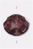 Rondelle Celebrity Crystal 4x6 mm amethyst x6