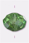 Rondelle Celebrity Crystal 4x6 mm peridot x6