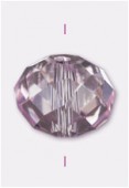 Rondelle Celebrity Crystal 4x6 mm pink x6