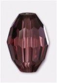 Olive Celebrity Crystal 13x10 mm amethyst x2