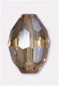 Olive Celebrity Crystal 11x8 mm light colorado x2