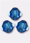 Toupie 4 mm capri blue x50