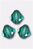 Toupie 4 mm blue zircon x50