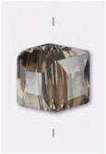 Cube Celebrity Crystal 6 mm platinum x4