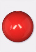 Ronde en résine 16 mm red opaque x2 Ronde en résine 16 mm red opaque x2
