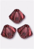 Toupie 4 mm fuchsia x50