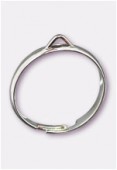 Bague réglable 1 anneau argent vieilli x1
