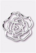 Forever Silver pendentif rose 25 mm x1