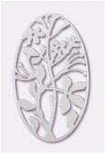 Forever Silver pendentif arbre ovale 40x24 mm x1
