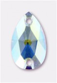 Goutte à coudre 3230 12x7 mm crystal AB F x1