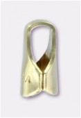 Gold Filled 14 K embout pour cordon 2 mm x2