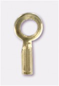Gold Filled 14 K embout pour cordon 0.48 mm x2