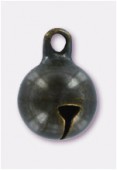 Grelot en métal bronze 10 mm x4