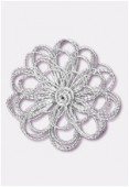 Forever Silver pendentif camellia 36 mm x1