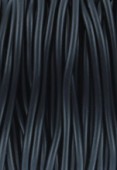 Cordon en caoutchouc noir 2 mm x 1 m