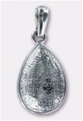 Pendentif goutte pour Crystal Clay™ 40x24 mm x1