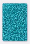Miyuki delica 11/0 dyed opaque turquoise green x10g