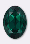 Cabochon 4120 25x18 mm emerald x1