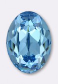 Cabochon 4120 25x18 mm aquamarine x1