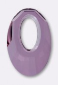 Helios pendant 6040 40 mm crystal antique pink x1