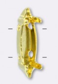 Sertissure pour navette 15x4 mm or x1