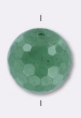 Aventurine verte ronde à facettes 12 mm x1