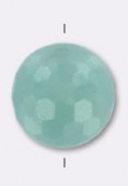 Amazonite ronde à facettes 12 mm x1