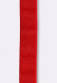 Ruban satin élastique 8 mm red x1m