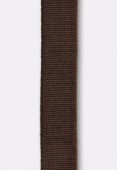 Ruban satin élastique 8 mm brown x1m