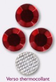 Strass en verre HOTFIX 4 mm light siam x144