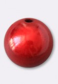 Perles Magiques 10 mm rouge x12
