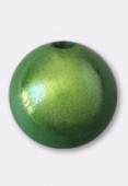 Perles Magiques 10 mm emerald x12