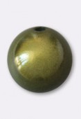 Perles Magiques 12 mm khaki x4