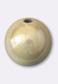 Perles Magiques 10 mm beige x12
