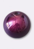 Perles Magiques 10 mm violet x12
