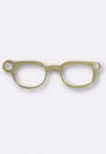 Forever Gold 18 k breloque lunette 20x7 mm x1 Forever Gold 18 k breloque lunette 20x7 mm x1