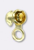 Forever Gold 18 k cache noeud 4 mm x2 Forever Gold 18 k cache noeud 4 mm x2