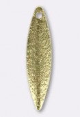 Forever Gold 18 k breloque navette 24x6 mm x1 Forever Gold 18 k breloque navette 24x6 mm x1
