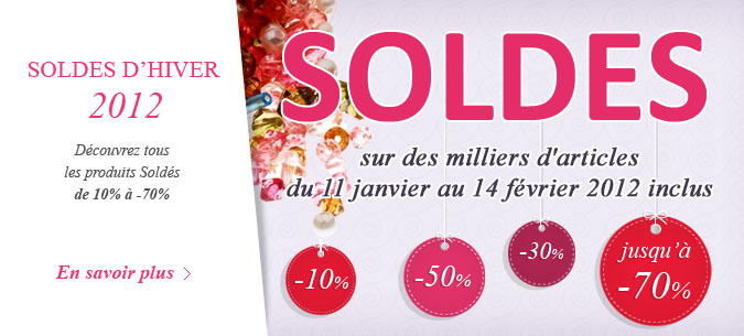 SOLDES d'hiver sur des milliers d'articles de -10% à 70% 