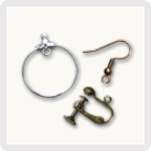 Boucles d'oreilles : supports et attaches