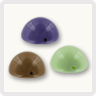 Perles Dome Beads en verre de Bohème