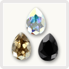 Cabochons poire 4320 en cristal autrichien