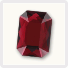 Swarovski Hotfix Emerald cut 2602 14x10 mm