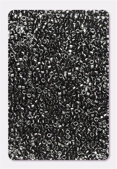 Rocailles Miyuki Delica 11/0, 1,6 Mm, Ligné Bleu AB DB077, 10 G - France