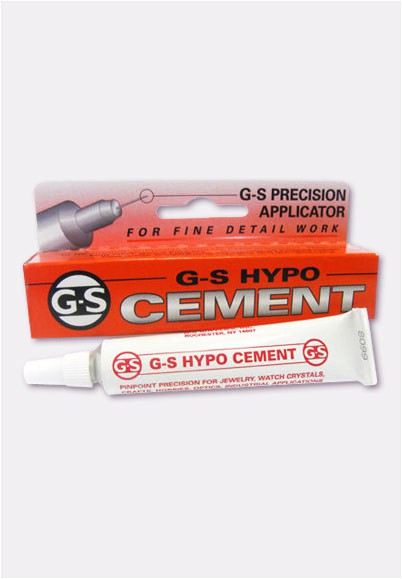 Colle Hypo Cement rouge - Les colles pour bijoux - Outils et rangements -  Accessoires