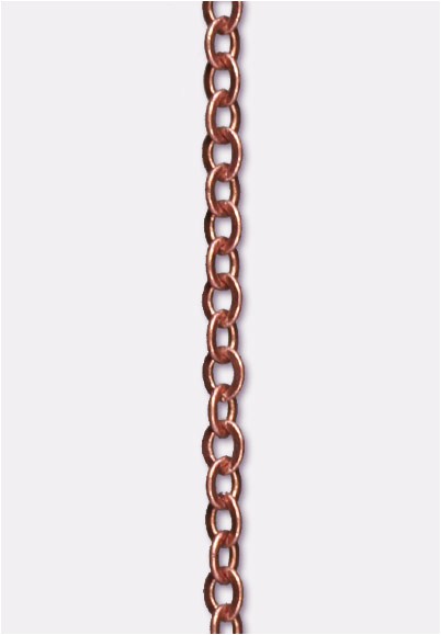 Collier En Cuivre Pur 99,9% Pour Homme Et Femme - Chaîne Réglable - Cadeau Idéal - Hypoallergénique, Sans Nickel