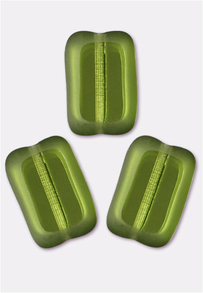 100 Perles Facettes Bohem Preciosa - 4 Mm Couleur Light Olivine - Neuf - Pour Création Bijoux