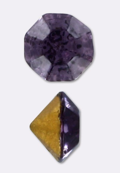 20 Perles Facettes De Bohême 8mm Light Amethyst - Preciosa - Fabrication Française - Livraison Gratuite
